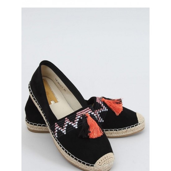 Espadrilles melnā krāsā, Inello