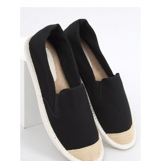 Espadrilles melnā krāsā, Inello