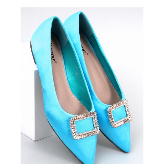 Baleta kurpes zilā krāsā, Inello