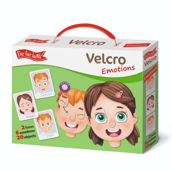 Velcro spēle ar lipekļiem – Emocijas